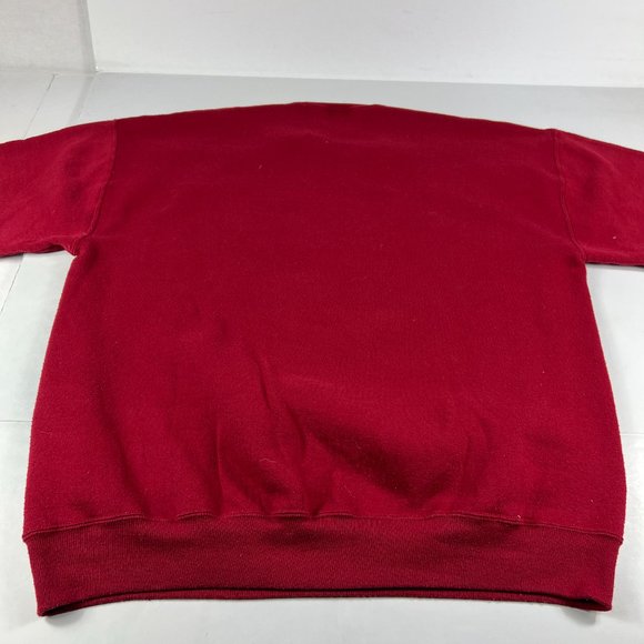 VTG 90s Team Edition Washington State Cougar Sweatshirt Extra Large Red Crewneck - Picture 11 of 15